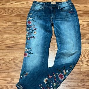 Sundance Kelly embroidered jeans